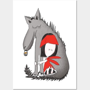 Little Red Riding Hood Posters and Art